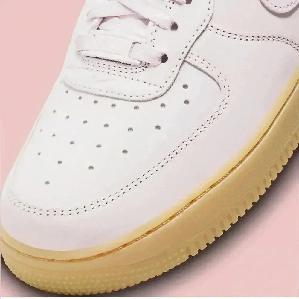 Nike Air force 1 pink pearl gum sole sneakers - Picture 6 of 7